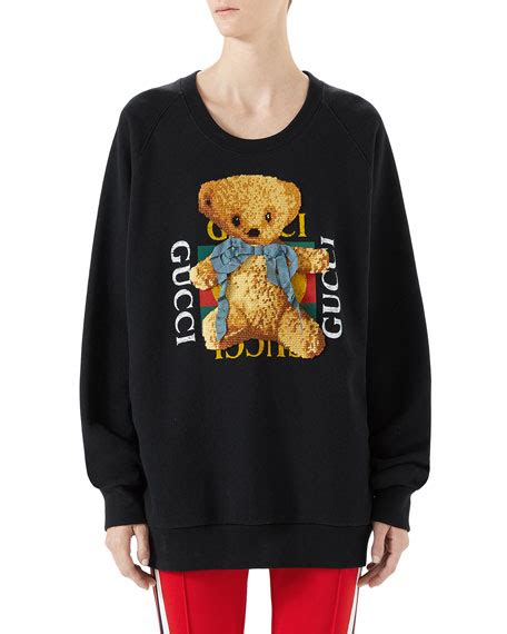 gucci teddy bear sweater fake|gucci teddy bear sweater.